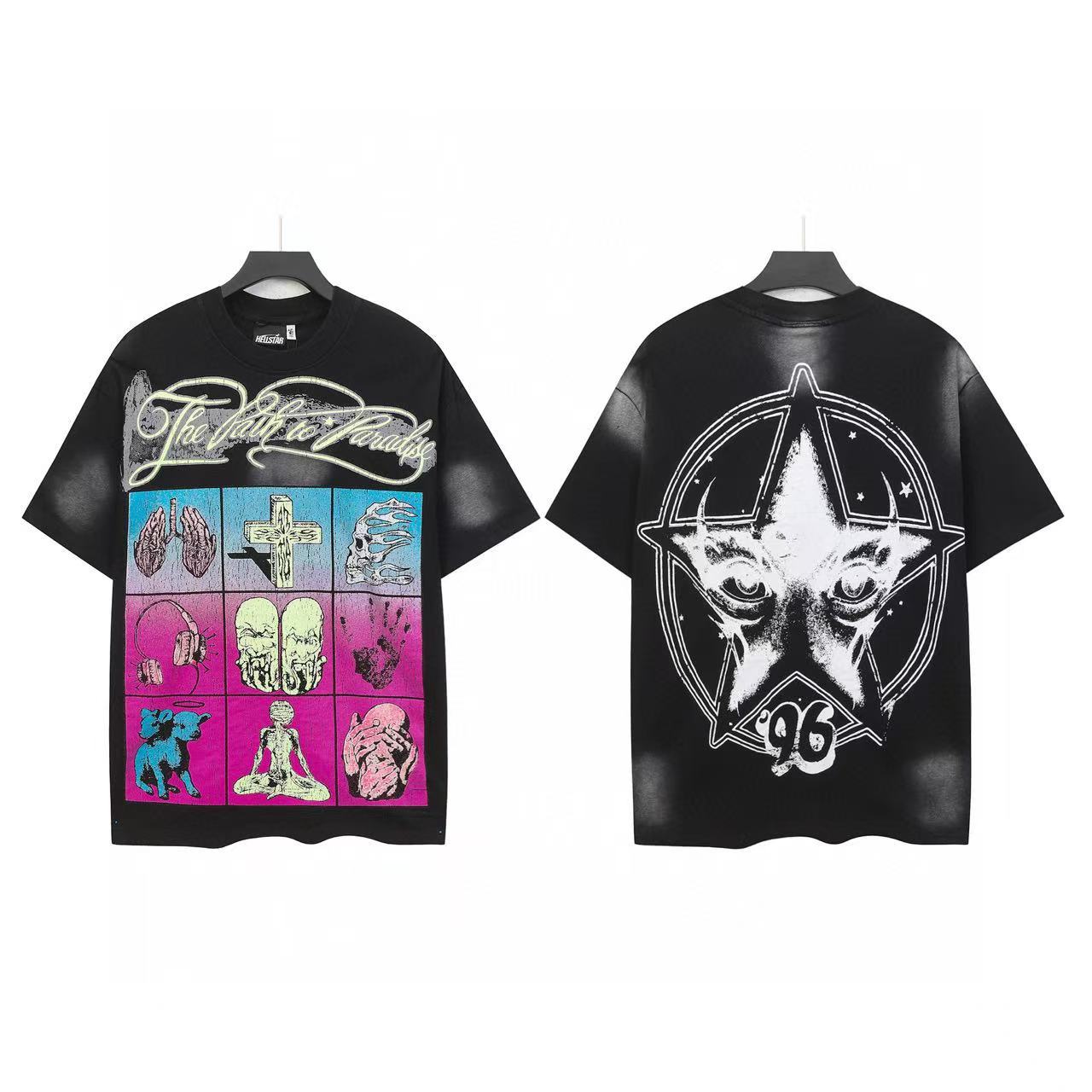 Hellstar "Jesus Wept" T-Shirt / Hellstar "The Path to Paradise" T-Shirt