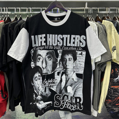 Life Hustlers “Blind Baby” Rhinestone Tee