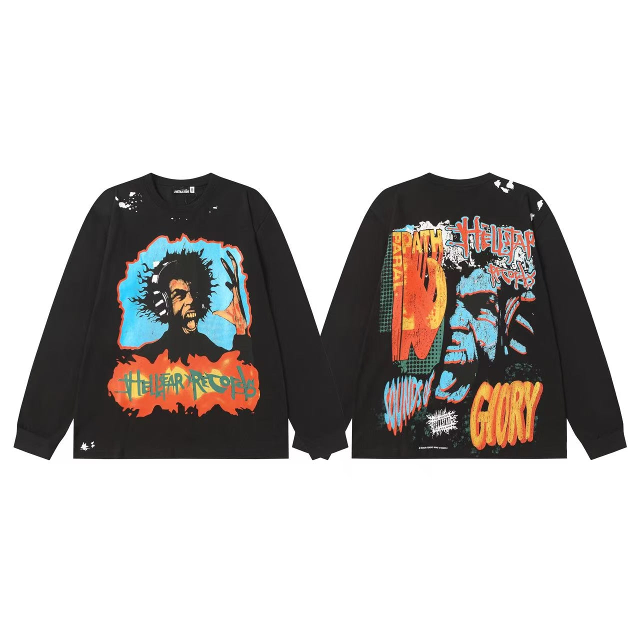 Hellstar “Basketball Skeleton” Long Sleeve Tee