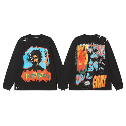 Hellstar “Basketball Skeleton” Long Sleeve Tee