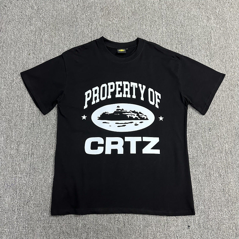 Alcatraz Graphic T Shirt Oversized Streetwear Tee Vintage Logo Print Cotton Crew Neck Unisex T Shirt