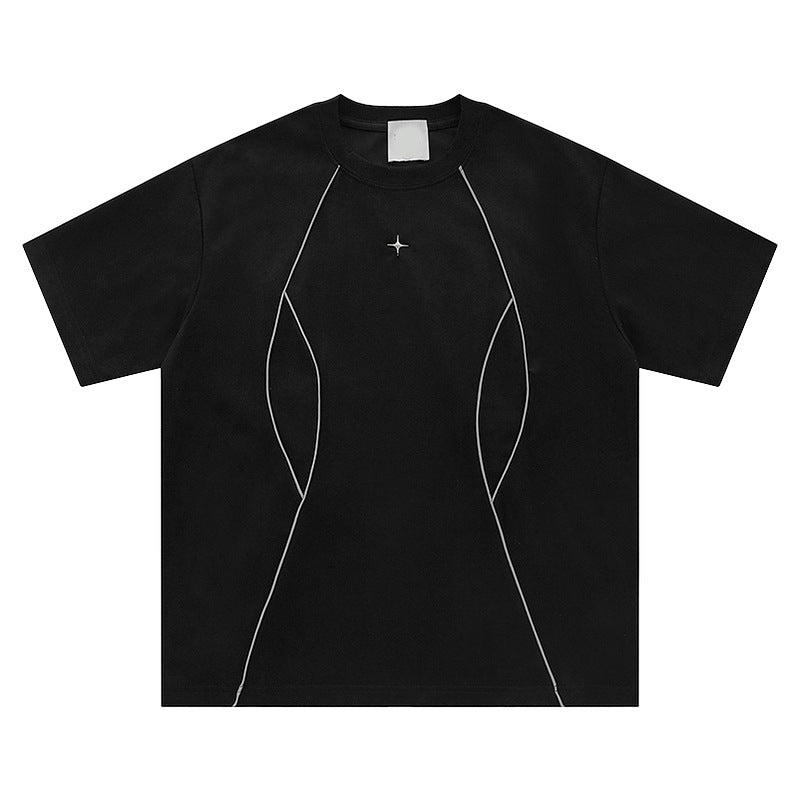 Cyber Sigilism Star Stitch T-Shirt