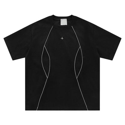 Cyber Sigilism Star Stitch T-Shirt