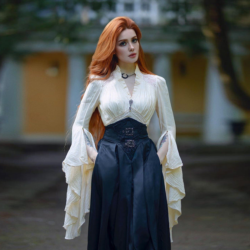 Shirt Autumn Song Le Doll Halloween Blouses - Seldom Seen Styles