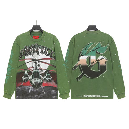 Godspeed Statue of Liberty Long Sleeve Shirt