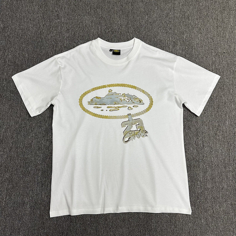 Alcatraz Graphic T Shirt Oversized Streetwear Tee Vintage Logo Print Cotton Crew Neck Unisex T Shirt