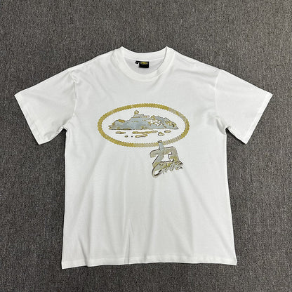 Alcatraz Graphic T Shirt Oversized Streetwear Tee Vintage Logo Print Cotton Crew Neck Unisex T Shirt