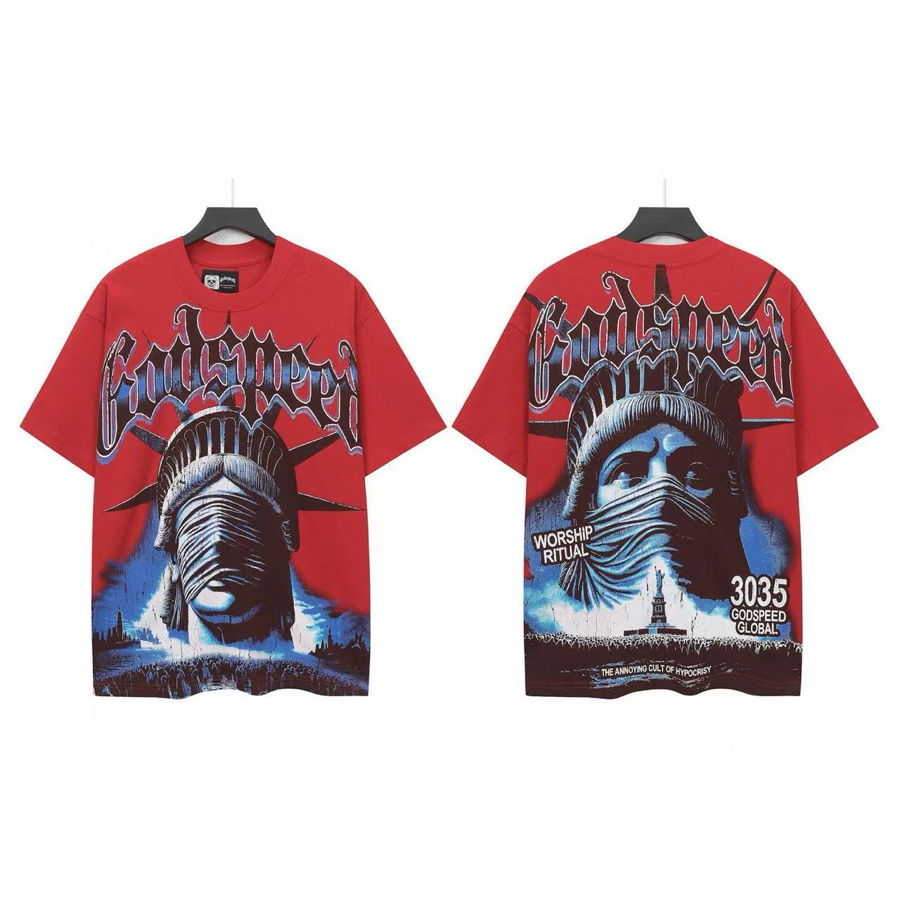 Godspeed Statue of Liberty "Night of the Demigods" Tee