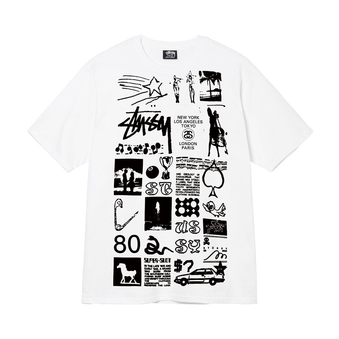 Stüssy Graphic T-Shirts Collection