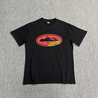 Alcatraz Graphic T Shirt Oversized Streetwear Tee Vintage Logo Print Cotton Crew Neck Unisex T Shirt