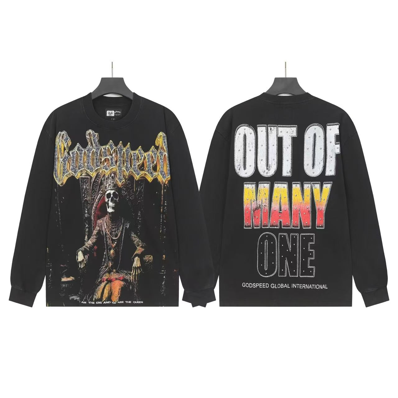 Godspeed Statue of Liberty Long Sleeve Shirt
