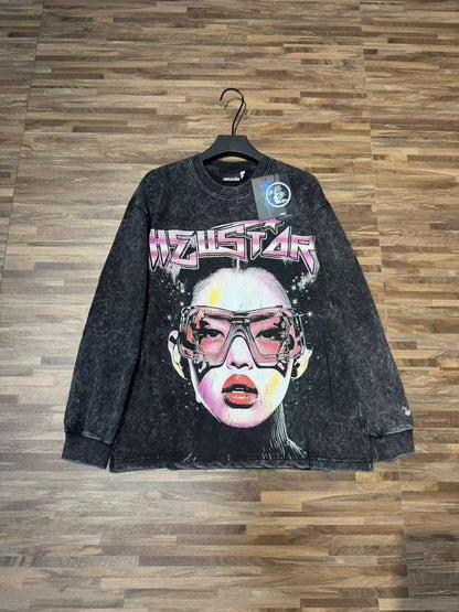 Hellstar “Basketball Skeleton” Long Sleeve Tee