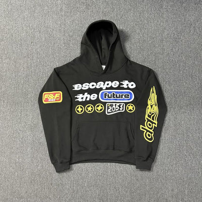 Broken Planet Hoodie and Sweatpants Set Oversized Graphic Tracksuit Streetwear Two Piece Outfit Unisex