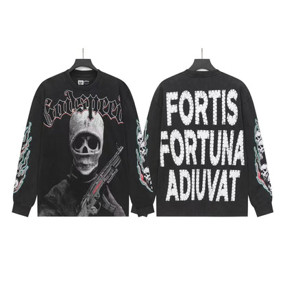 Godspeed Statue of Liberty Long Sleeve Shirt