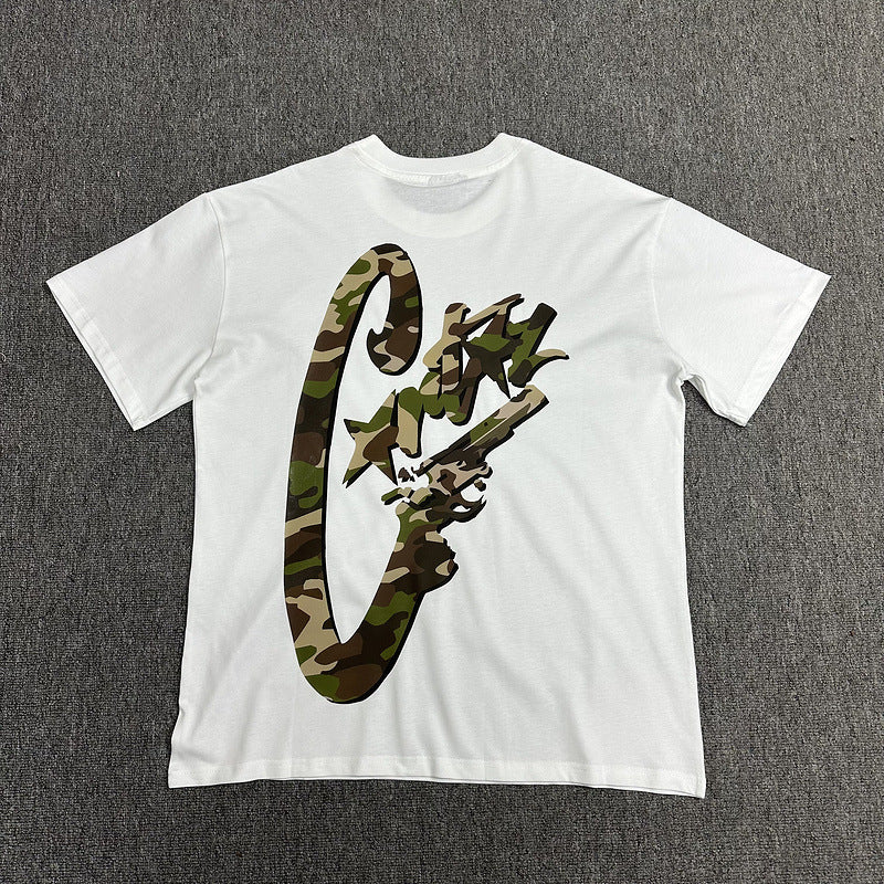 Alcatraz Graphic T Shirt Oversized Streetwear Tee Vintage Logo Print Cotton Crew Neck Unisex T Shirt