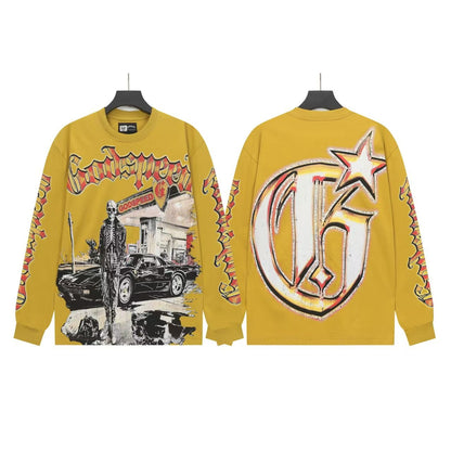 Godspeed Statue of Liberty Long Sleeve Shirt