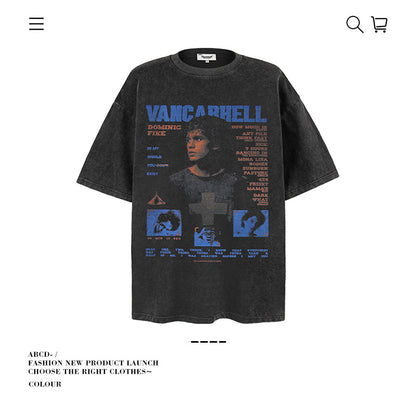 VANCARHELL Spirit Of Freedom Photo Print Tee
