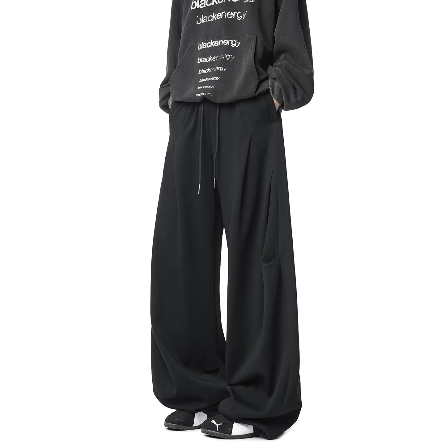 Aelfric Eden Pleated Wide Leg Sweatpants