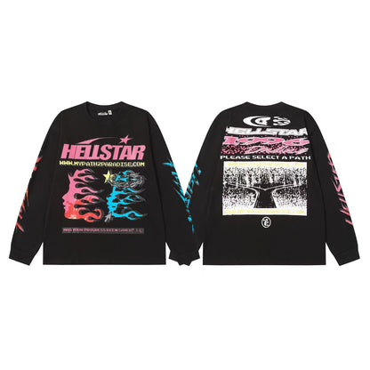 Hellstar “Basketball Skeleton” Long Sleeve Tee