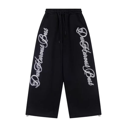 DARKAGE "Dar Harvest Best" Gothic Script Sweatpants