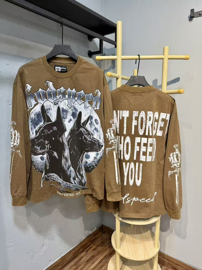 Godspeed Statue of Liberty Long Sleeve Shirt