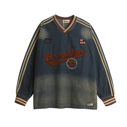 Vintage Brooklyn Denim Sweatshirt