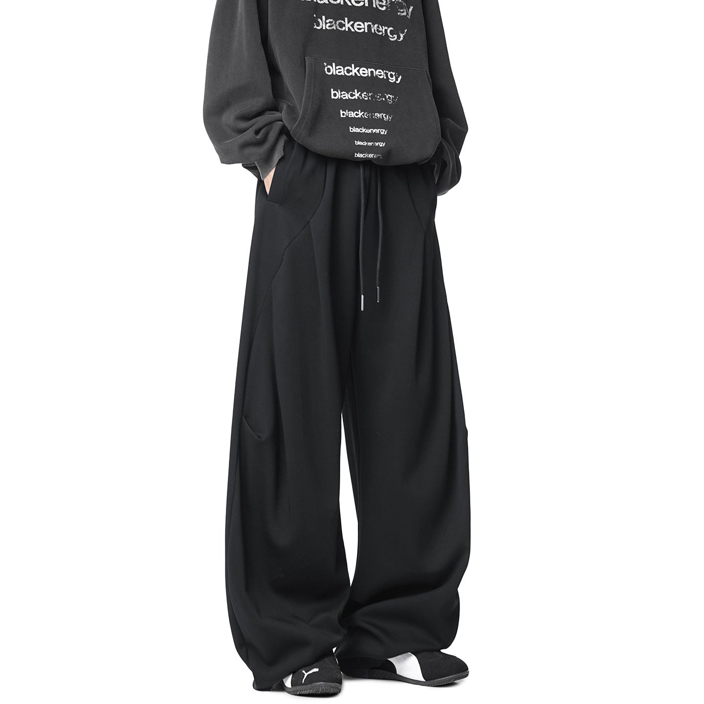 Aelfric Eden Pleated Wide Leg Sweatpants