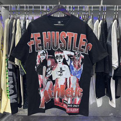 Life Hustlers “Blind Baby” Rhinestone Tee