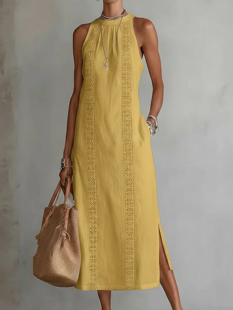 Women's Solid Color Loose Long Shirt Dress Casual Oversized Button Down Summer Dress - Seldom Seen Styles