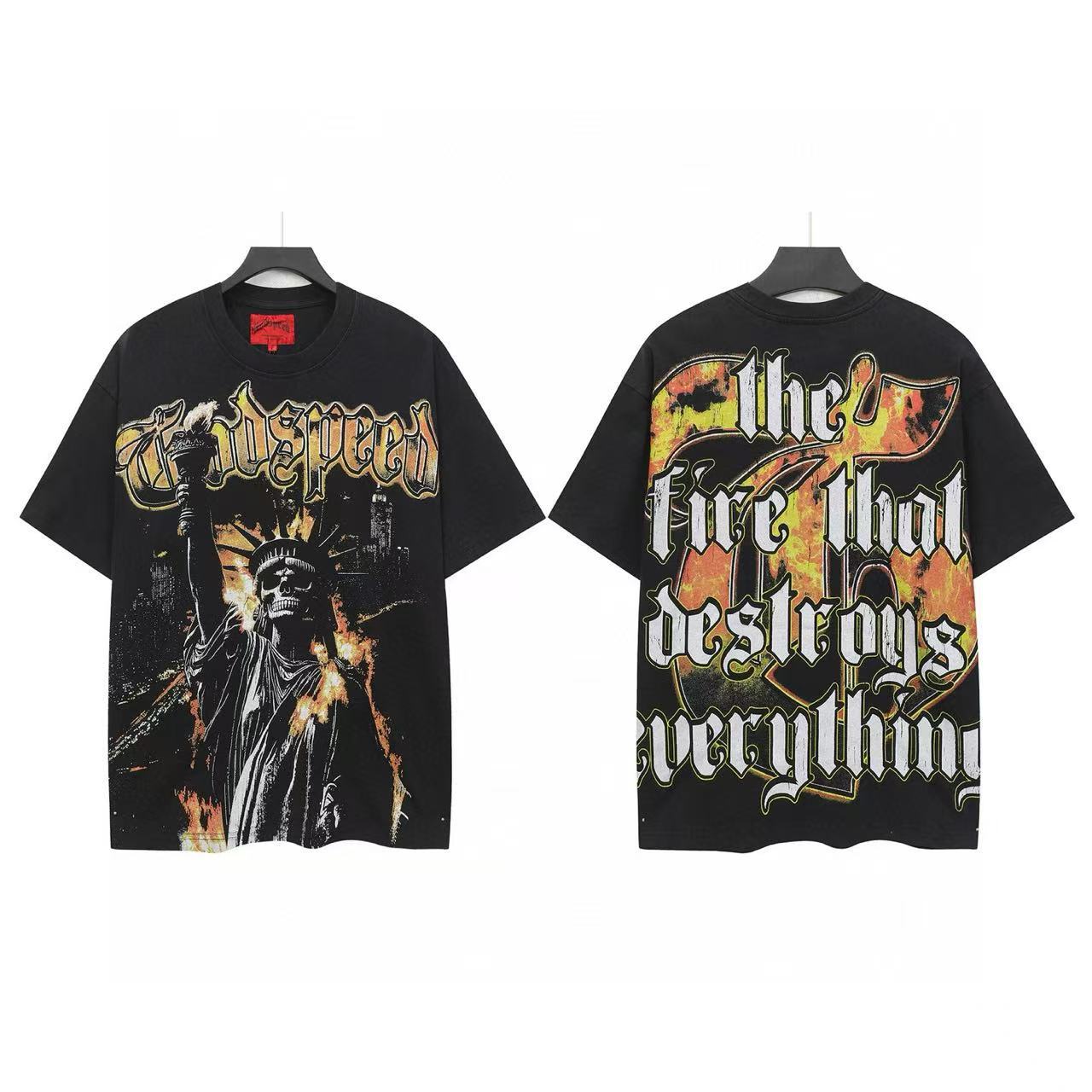 Godspeed Statue of Liberty "Night of the Demigods" Tee