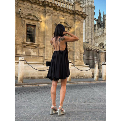 Chloe fließendes Minikleid