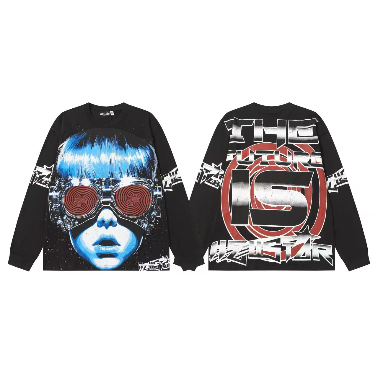 Hellstar “Basketball Skeleton” Long Sleeve Tee