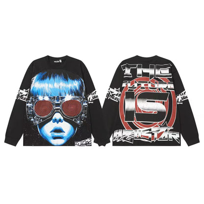 Hellstar “Basketball Skeleton” Long Sleeve Tee