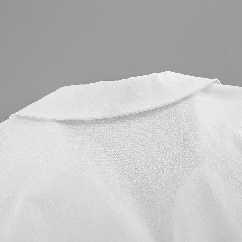 Siren Tie-Up Top - White - Seldom Seen Styles
