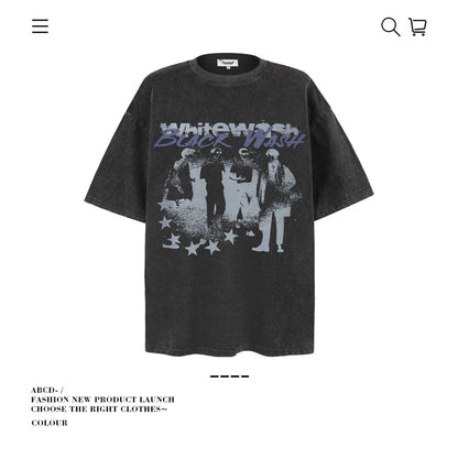 VANCARHELL Spirit Of Freedom Photo Print Tee