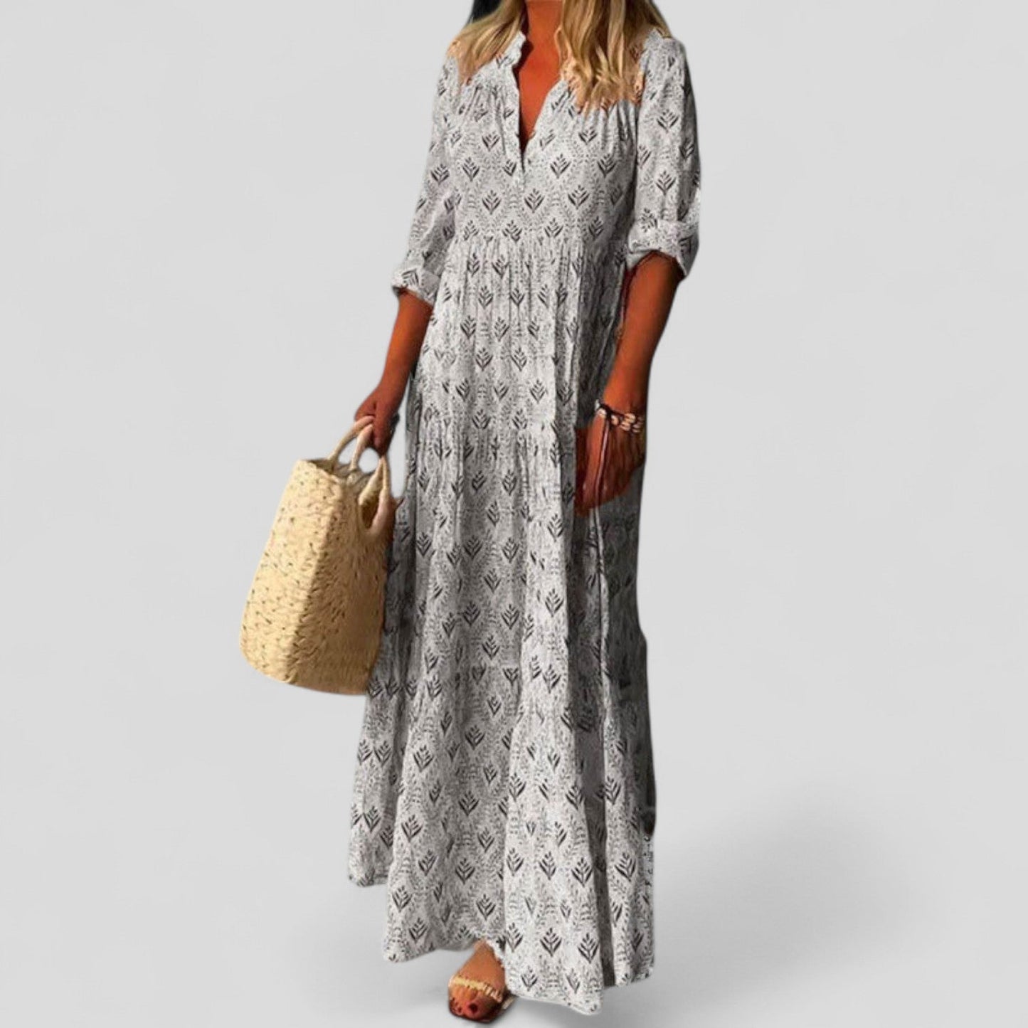 Marcivine | Sophisticated Maxi Dress - Seldom Seen Styles