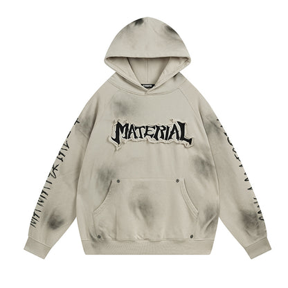 DCRB Distressed Material Hoodie