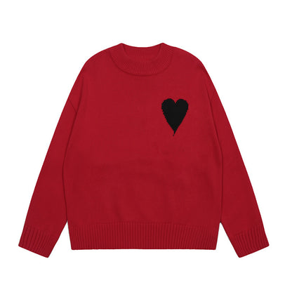 AMI Paris “Ami de Cœur” Crewneck Sweater