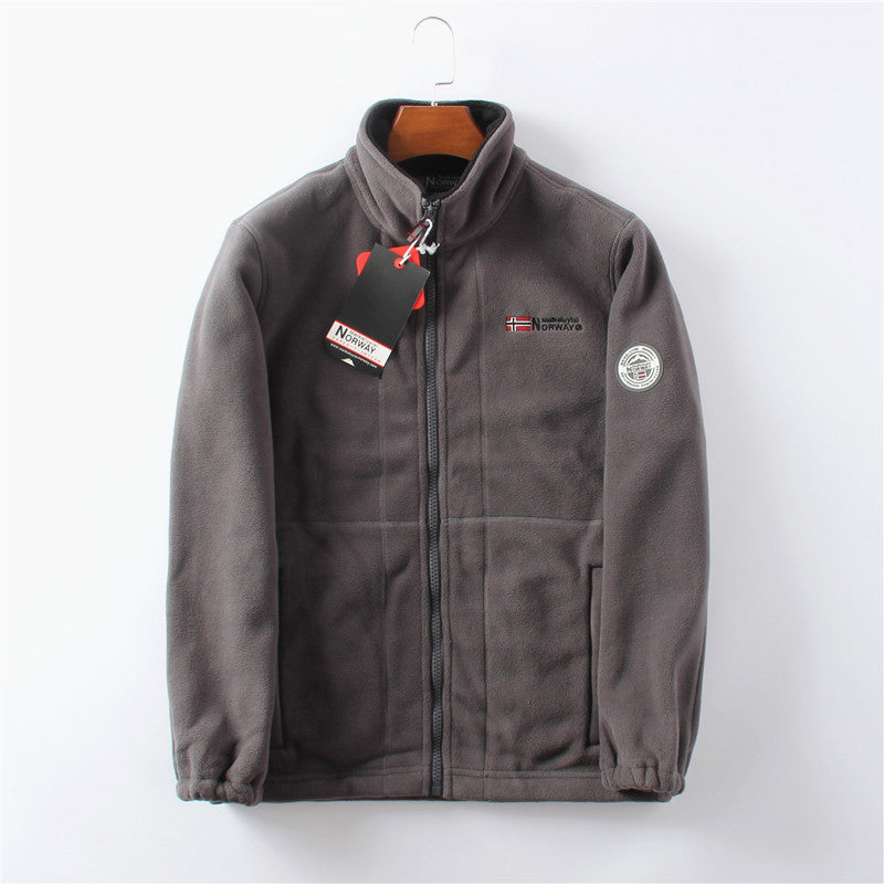 Double-Layer Fleece Hooded Jacket - Seldom Seen Styles