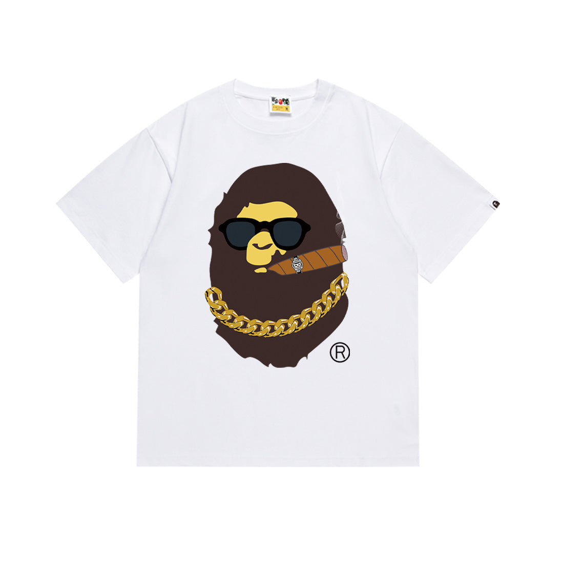 BAPE Chain Link Ape Head Tee
