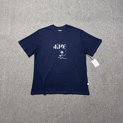 Aime Leon Dore New York Queens Graphic T-Shirt Vintage Streetwear Crew Neck Cotton Tee Casual Short Sleeve Unisex Top