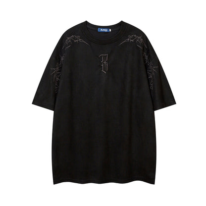 Aelfric Eden Cyber Sigilism Embroidered T-Shirt