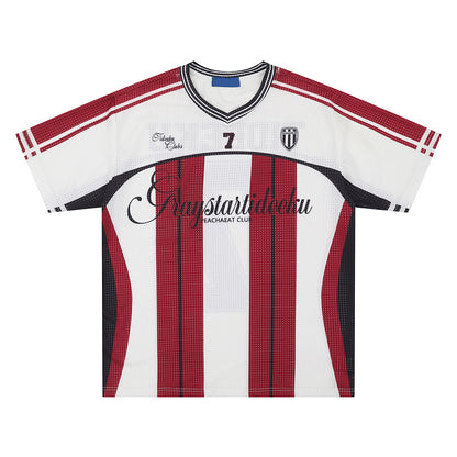Graystar Tideeku 7 Striped Football Jersey