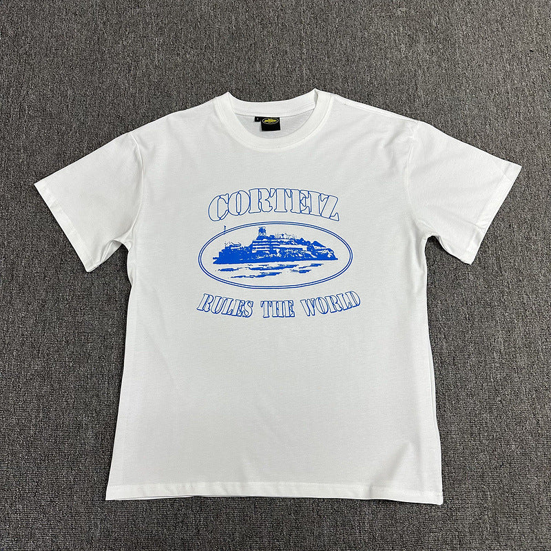 Alcatraz Graphic T Shirt Oversized Streetwear Tee Vintage Logo Print Cotton Crew Neck Unisex T Shirt