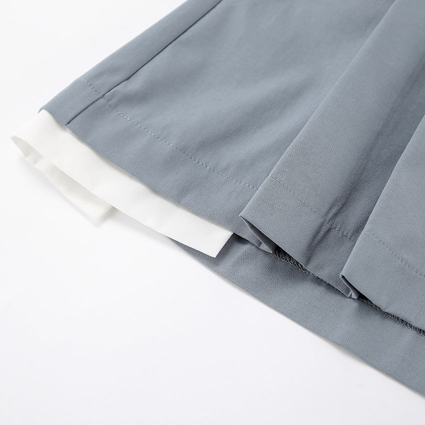 Elegant Stitching Pleated Skirt - Seldom Seen Styles