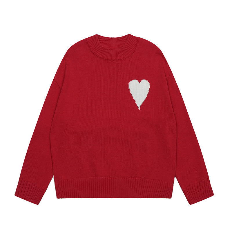 AMI Paris “Ami de Cœur” Crewneck Sweater
