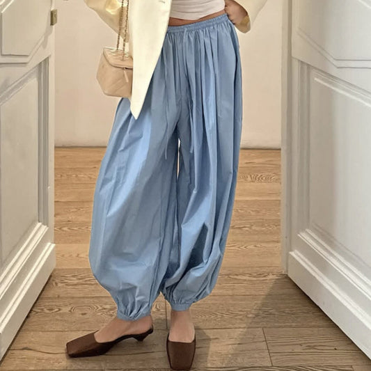 Summer new loose leggings fashionable personalized casual bloomers - Seldom Seen Styles