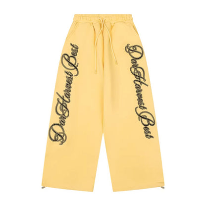 DARKAGE "Dar Harvest Best" Gothic Script Sweatpants