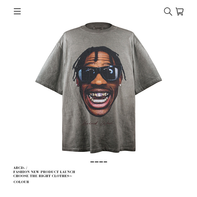 VANCARHELL Skeleton Ribcage T-Shirt