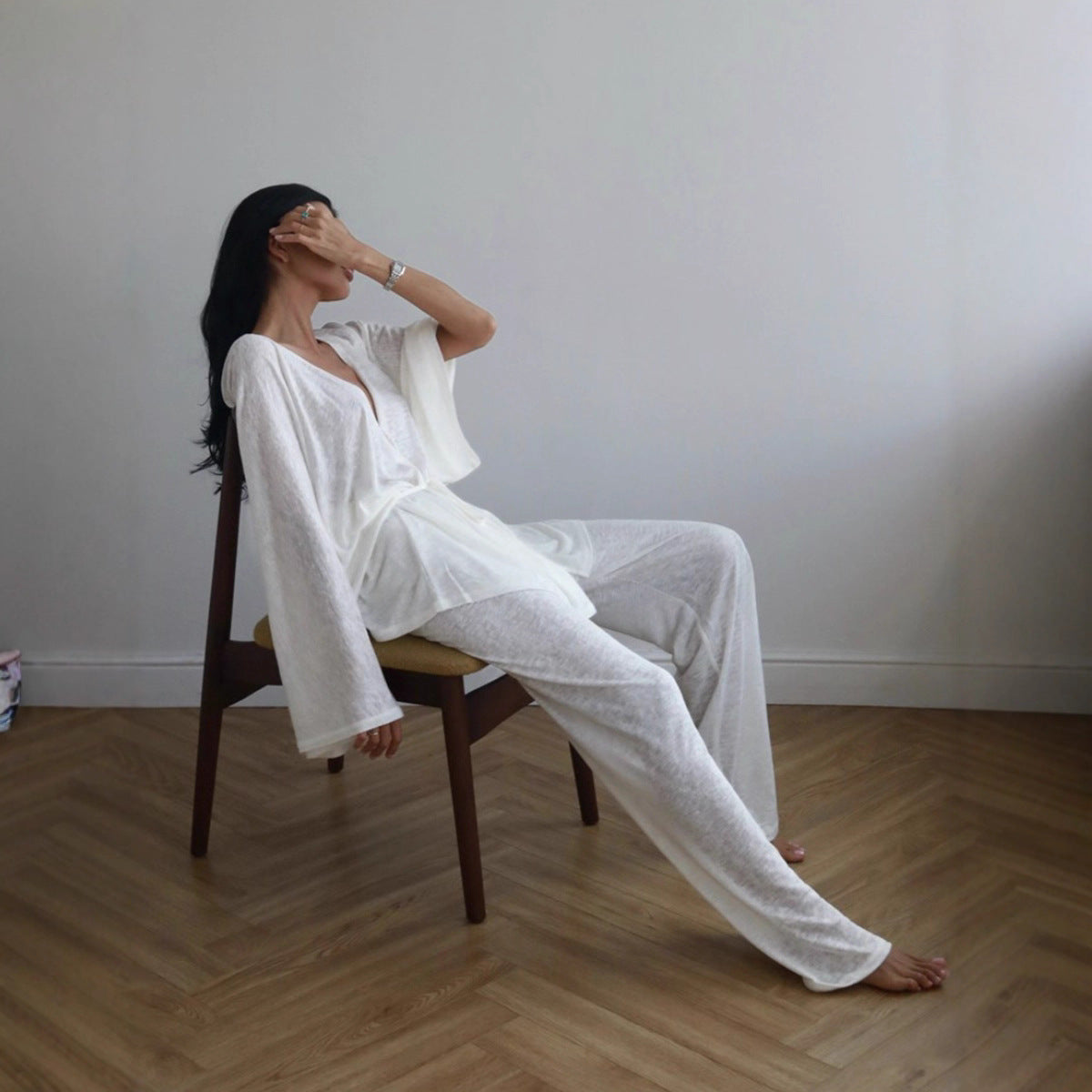 Lazy wind Modal pajamas suit women's spring and summer new  loose casual loungewear women - Seldom Seen Styles